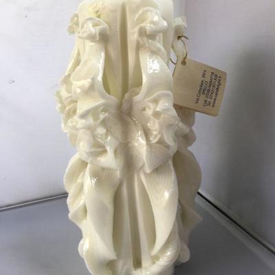 Vintage Ceramic Candlestick Hand Made