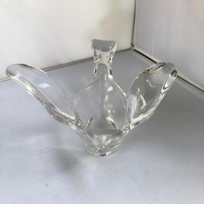 Vintage Fern Crystal Bowl