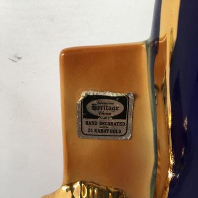 Vintage American Legion 24K Decorated Soldier 