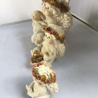 Vintage Lot of THREE Cherubs Made by Cast Art
