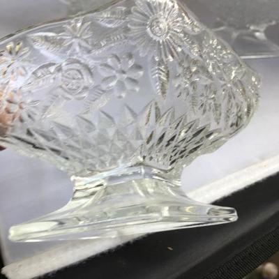 Vintage Large Lot of SIX Crystal  Decorative Pieces