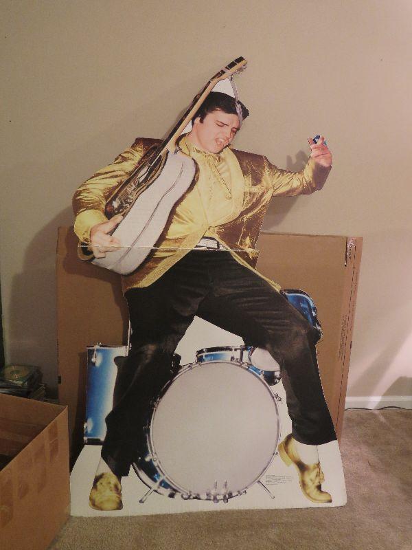 Lifesized Cardboard Elvis