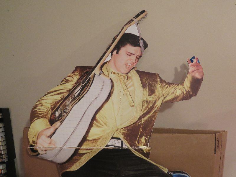 Lifesized Cardboard Elvis