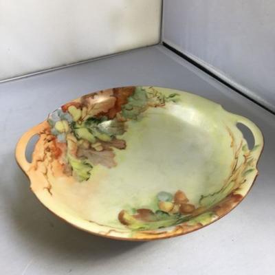 Antique Lot of TWO Items B.H Limoges and Bavarian Porcelain