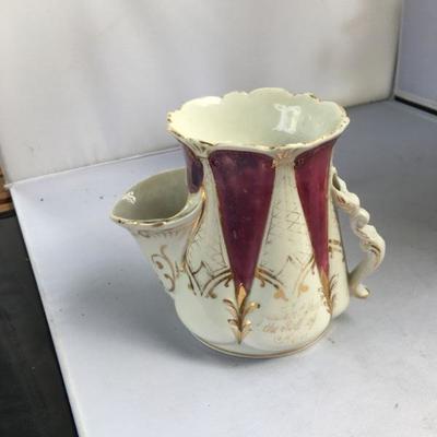 Vintage Lot of TWO Porcelain made by Booth (only one, the taller)