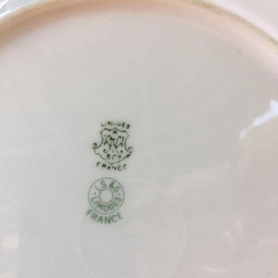 Vintage Lot of 2 Limoge Plates 
