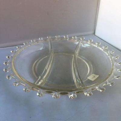Vintage Lot of FOUR Serving Platters Divided 
