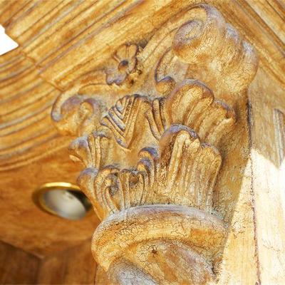 Monumental Chateau 3- Bay Wall Unit Custom Made by Artifacts