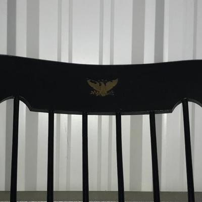 Black Windsor Rocking Chair
