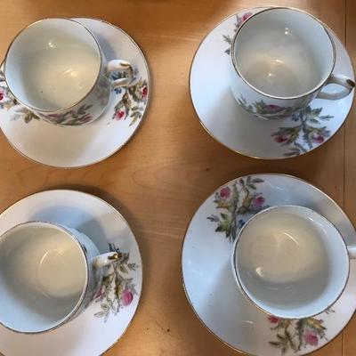 Lot of Limoge Teacups & Saucers