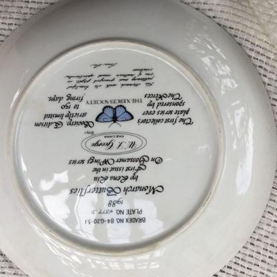 LENA LIU COLLECTOR PLATES ON GOSSAMER WINGS SERIES 8 PLATES FULL SET