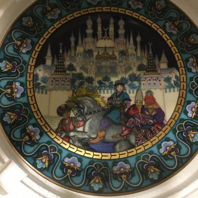 Lot of 13 Tianex Russian Legends Fairy Tale Bradex Plates