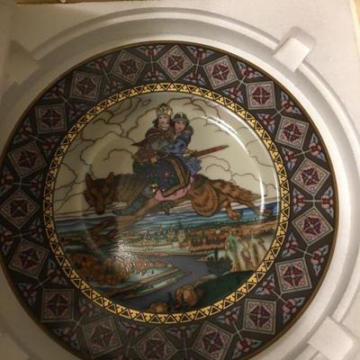 Lot of 13 Tianex Russian Legends Fairy Tale Bradex Plates