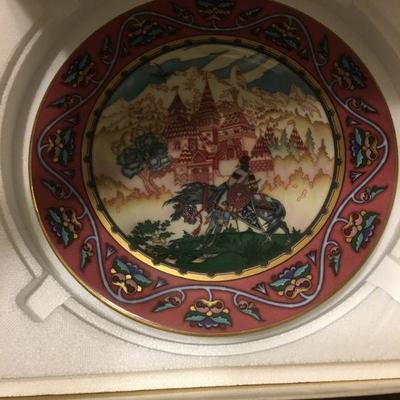 Lot of 13 Tianex Russian Legends Fairy Tale Bradex Plates