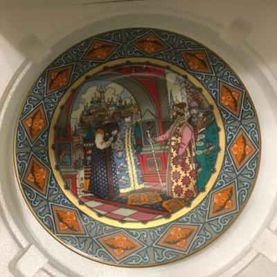 Lot of 13 Tianex Russian Legends Fairy Tale Bradex Plates