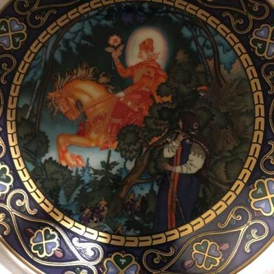 Lot of 13 Tianex Russian Legends Fairy Tale Bradex Plates