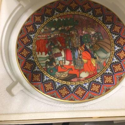 Lot of 13 Tianex Russian Legends Fairy Tale Bradex Plates