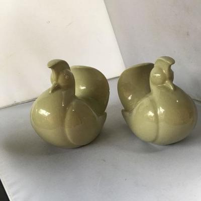 Vintage Pair of Ceramic Birds