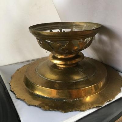 Vintage Large Brass Stand 