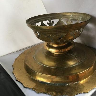Vintage Large Brass Stand 