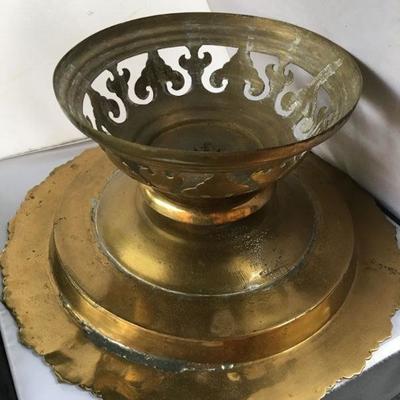 Vintage Large Brass Stand 