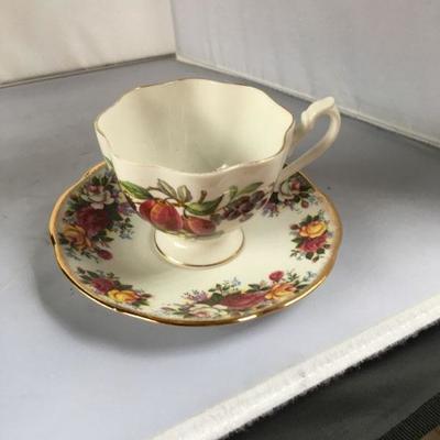 Large Lot of SEVEN Antique/Vintage Cup and Saucer
