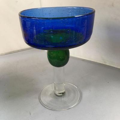 Large Vintage Glass Coupe