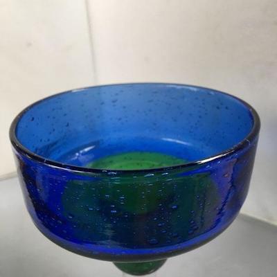 Large Vintage Glass Coupe
