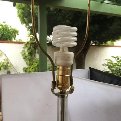 Vintage Tall Murano Electrical Lamp NO Shade 