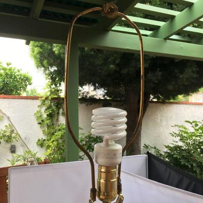 Vintage Tall Murano Electrical Lamp NO Shade 