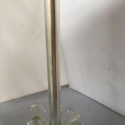 Vintage Tall Murano Electrical Lamp NO Shade 
