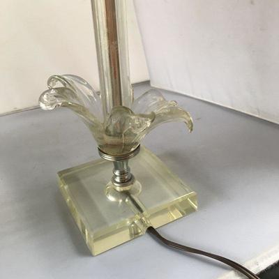 Vintage Tall Murano Electrical Lamp NO Shade 