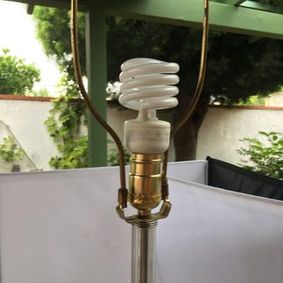 Vintage Tall Murano Electrical Lamp NO Shade 