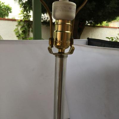 Vintage Tall Murano Electrical Lamp NO Shade 