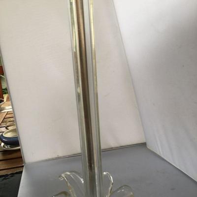 Vintage Tall Murano Electrical Lamp NO Shade 