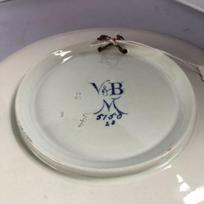 ]Antique Villeroy & Boch Charming Decorative Plate