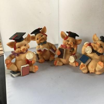 Vintage Lot of 4 Piglets for the Piglets Lovers