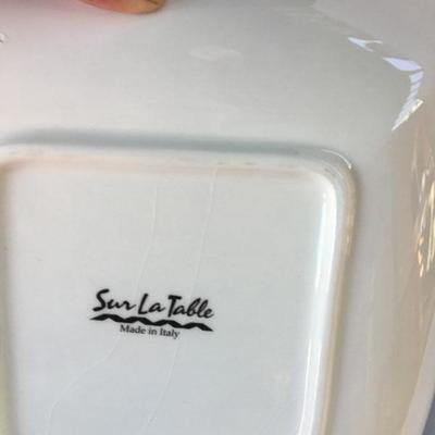 Vintage Pair of Plates Made in Italy