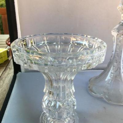 Vintage Lot of Crystal Candle Holders/Candelstick