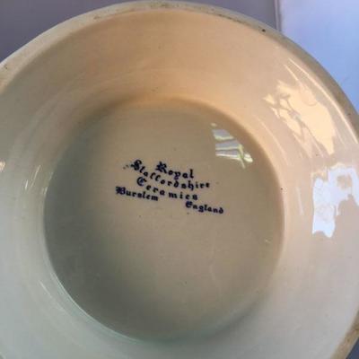 Vintage Large Footed  Bowl Royal Staffordshire England