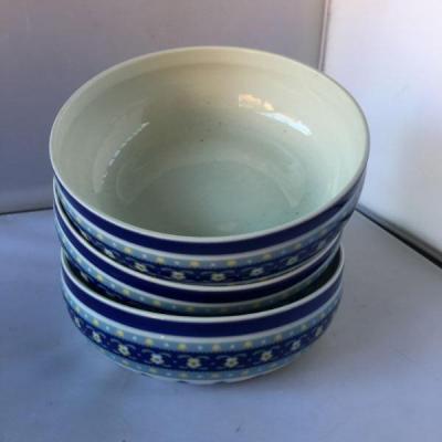 Vintage Lot of 3 Block Bowl