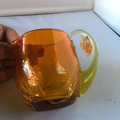 Vintage Depression Glass Set of FOUR Glasses