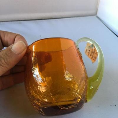 Vintage Depression Glass Set of FOUR Glasses