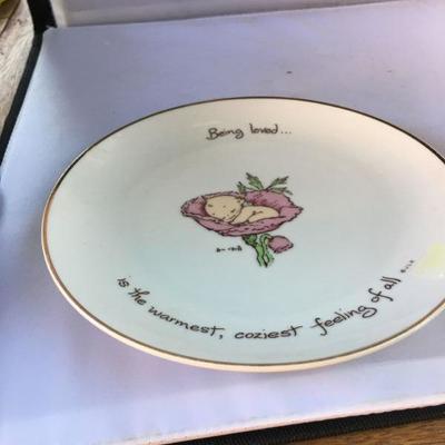 Vintage Lot of THREE KEWPIE Plates
