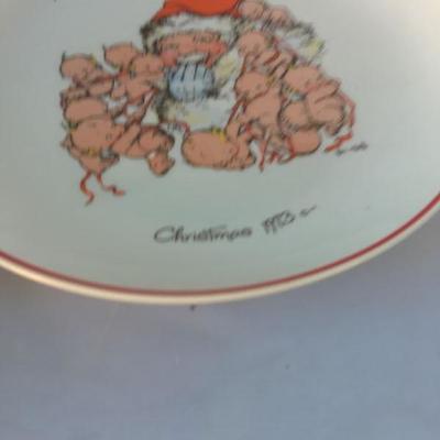 Vintage Lot of THREE KEWPIE Plates