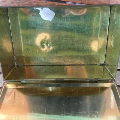 Vintage Tin Box Dior Content