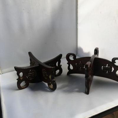 Large Lot of Chinese Stands Various Sizes Over 15