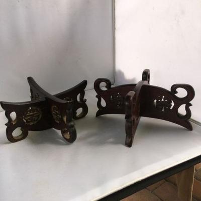 Large Lot of Chinese Stands Various Sizes Over 15