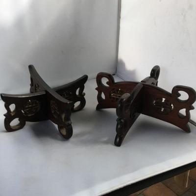 Large Lot of Chinese Stands Various Sizes Over 15
