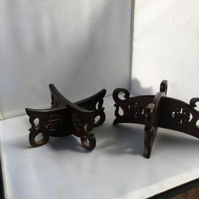 Large Lot of Chinese Stands Various Sizes Over 15